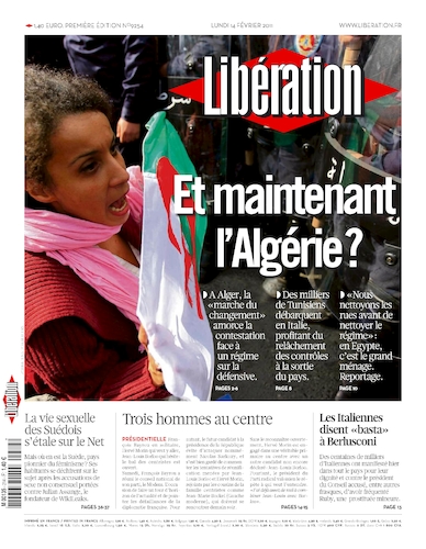 Liberation Lundi 14 février 2011