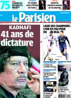 Le Parisien + cahier Paris Mardi 22 fevrier 2011